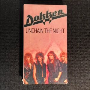 Dokken: Unchain the Night Elektra Home Entertainment  VHS TAPE